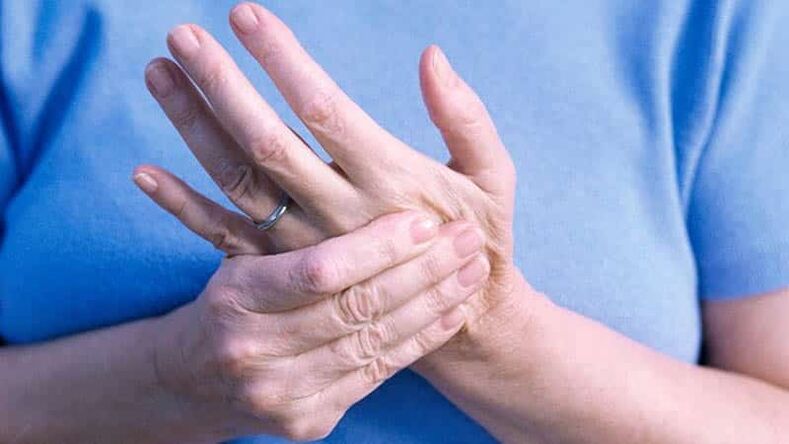 Causes of pain in the joints of the fingers